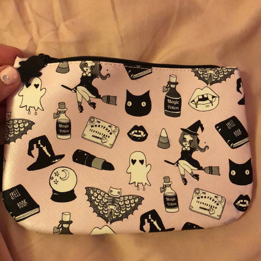 Travel size makeup bag